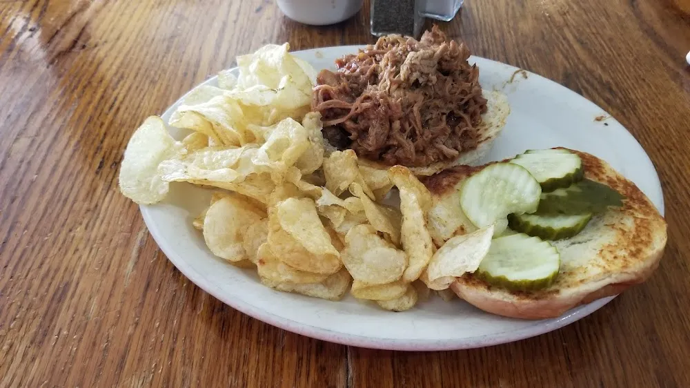 Pork BBQ Pulled Pork Sandwich